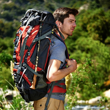 Mochila para camping