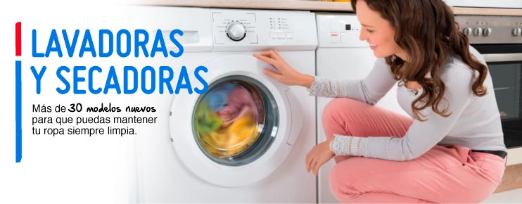 Lavadoras y Secadoras
