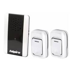FULGORE - Timbre Inalámbrico 2 Controles y 1 Campana 25 Melodías FU1013