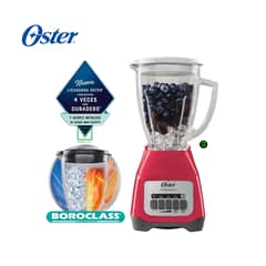 OSTER - Licuadora 15 L 550 W Vaso de Vidrio BLSTKAG-MPB