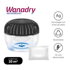 GENERICO - Absorbente de humedad WANADRY + 1 saquito