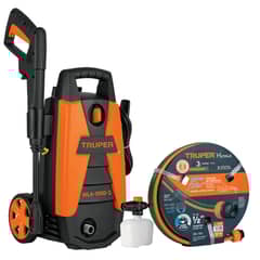 TRUPER - Hidrolavadora portátil 1500 PSI + manguera 10m conectores click