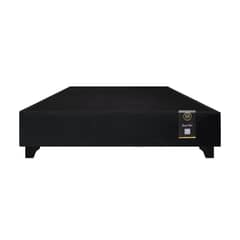 BARAKA HOME - Base De Cama Luton 1.5 Plz - Negro