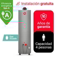 RHEEM - TERMOTANQUE 114L GLP