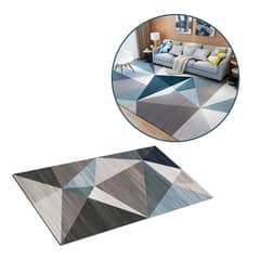BUYPAL - Alfombra Azul 160x230cm Sala Piso Cuartos