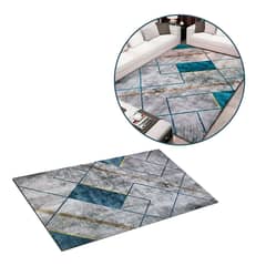 BUYPAL - Alfombra Rectangulos 160x230cm Sala Piso Cuartos