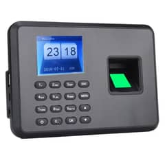 GENERICO - Reloj Control de Asistencia con Huella Dactilar y Clave para Empresas