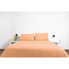 COBITEX HOME - Fundas De Almohada Lisas Melón King 100 Algodón
