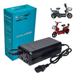 ADVANTECH - Cargador 48V 12Ah Para Bicimoto Eléctrica Bateria Plomo Acid