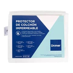 DRIMER - Protector De Colchón Amoldable Impermeable Cuna
