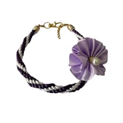 GENERICO - Collar para Mascotas Color Lila - Talla 4 - (36 a 41 cm)