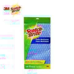 SCOTCH BRITE - Paño multiusos bolsa 6und azul SCOTCH-BRITE