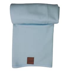 EUBEBE - Colcha de algodón pima para bebé Modelo Celeste Osito