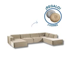 GENERICO - Seccional Derecho Lujo Vitoriano - Beige