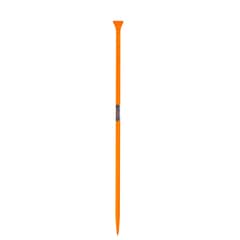 TRUPER - Barreta de punta de 1"x150 cm, escoplo 72 mm,Truper