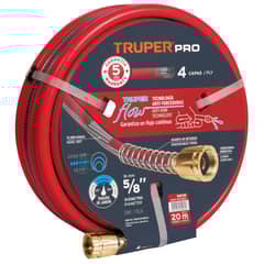 TRUPER - Manguera de riego 5/8" super reforzada 4 capas 20 m conectores metal