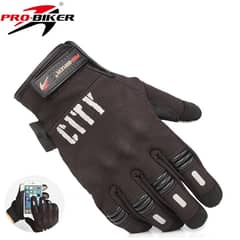 PROBIKER - GUANTES PARA MOTO CITY IMPERMEABLES REFLECTIVOS CON TACTIL