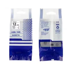 GENERICO - Tzc-231 Cinta Para Rotulador Brother 12Mm X 8M Black white