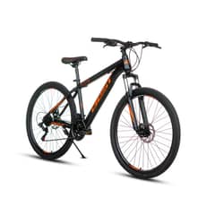 BEST - Bicicleta Bestia Aro 29 Aluminio 21V Negro-anaranjado