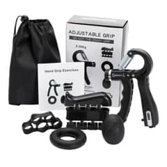 REAL FITNESS PERU - Set Hand Grip Kit 5 Piezas Genérico Ejercitador de Manos