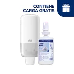 TORK - Dispensador Jabón en Espuma + Carga Gratis