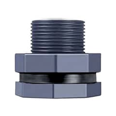 HYDRO - Adaptador de Tanque Brida para Tanque PVC 3/4 " RH - Hydroall Peru