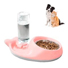 KELLER - Plato Comedero y Bebedero Automático para Perro Gato RS C21