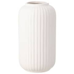 GENERICO - Jarrón Relieve Estilo Nórdico blanco ZALMOHADASPE