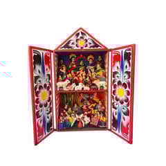 ACHALLAY ARTESANIA DE BARRO - Retablo Ayacuchano Grande
