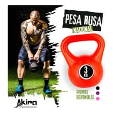 NACIONAL - Pesa Rusa 3 Kilos PVC
