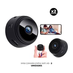 GENERICO - 2 MINI CÁMARA ESPIA WI FI A10