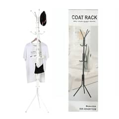 GENERICO - Organizador Perchero Colgador de Ropa Armable - Blanco