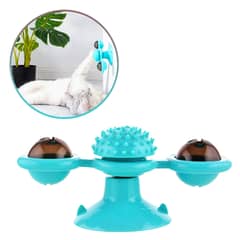 BUYPAL - Juguete para Gatos Molino de Viento con LED