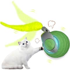 GENERICO - Juguete Interactivo para Gatos Pelota Inteligente con Cola