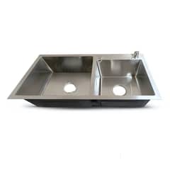 FRATELLI - LAVADERO DE COCINA ACERO SATINADO 2 POZAS PRM-7843S