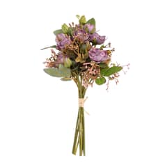 PANADECOR - Ramo de Rosas Artificial Morado