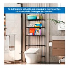 GENERICO - Estante baño 3 Niveles Rack Multiuso Soporte