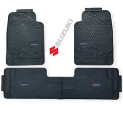 GENERICO - Piso De Jebe PVC Universal 3 Piezas Auto Camioneta Suzuki