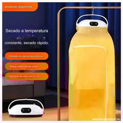 INSPIRA - Secador de Ropa Portátil 220W con Pantalla Digital