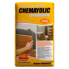 CHEMA - Pegamento para Cerámicas o Porcelanatos Gris Extrafuerte 25kg