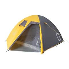 NATIONAL GEOGRAPHIC - Carpa Para 4 Personas Modelo Cng417 Color Amarillo Con Gris