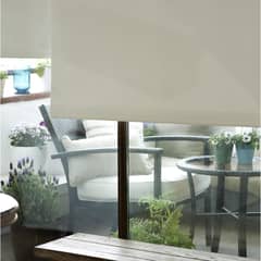 JUST HOME COLLECTION - Cortina Roller Black Out 160x165cm Blanco