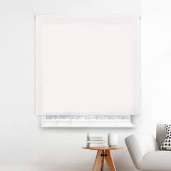 JUST HOME COLLECTION - Cortina Roller Black Out 120x250cm Blanco