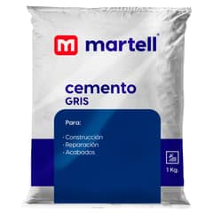 MARTELL - Cemento Gris bolsa 1Kg
