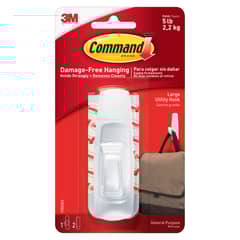 3M - Gancho Command Rectangular Grande Blanco