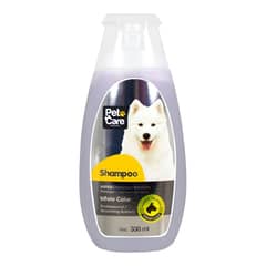 PET CARE - Shampoo Grommer 330ml para Perros Pelaje Claro