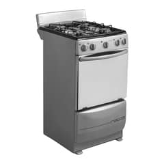 RECCO - Cocina a Gas 4 Hornillas Kansas Plata