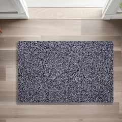 GENERICO - Felpudo Rectangular Atrapapolvo 60x40cm Grafito
