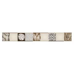 KANTU - Lístelo Bombay Beige 45x5.5cm 0.495m2