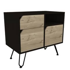 TUHOME - Archivador Stamford Negro/Duna